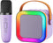 Feix g Mini Karaoke Machine Speaker for Kids Adults,Portable Bluetooth with 1-2 Wireless Microphones,Christmas
