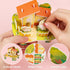 6 Pack 3D CCINEE Puzzles for Kids Gift, Cartoon Paper Foam Puzzles Toy for Girls and Boys DIY Jigsaw Toys Mini House