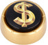 Cash Register Sound Button, Extra Loud Cha-Ching Money Noise, Shiny Gold Color Bling Base, Batteries Included