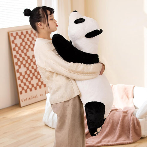 Giant Weighted Panda Plush, 2.87lbs Cute Big Panda Pillow Toy for Kids and Adults, 39.3 Inch