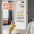 TAHAVICE 5-Tier 10 Closet Over The Door Organizer with Mesh Pockets | Large Capacity Hanging Storage for Baby Diapers