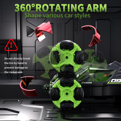 RC Stunt Car, 8Wd Gesture Sensing Stunt Cars, 2.4GHz Rechargeable Racing Drift Remote Control Car