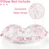 DILIMI Nursing Pillow Cover, Removable Ruffled Pillowcase for Breastfeeding Pillows, Ultra Soft Comfortable Slipcover