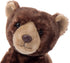 The Petting Zoo Brown Bear Plush Toy, Gifts for Kids, Wild Onez Zoo Animals (9 inches)