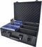 Toploaders Storage Box Holds 600+ 35PT 3"x4" Standard Toploaders, Aluminum Alloy Case for 2000+ Trading Cards (Black)