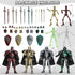 BOZOBO 8pcs 13 13 Set Style3D 13-Action Action Figures Assembly RequiredDIY Multi-Colored Titan Action Figure