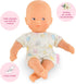 Corolle Mini Calin Bunnies Baby Doll - 8" Soft Body with Blue Eyes, Bunny Pattern Outfit, Vanilla-Scented