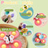 12-18 1 2 3 1-3 Suction Cup Spinner Toy for Baby - Suction Cup Fidget Spinner Toys Bath Toys Window Spinning Top Baby