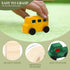 Lenwen 48 Pcs Wood DIY Car Toys, Unfinished Wooden Cars for Party, Craft Projects for Students and Kids