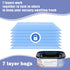 BATADAPTER 810 (4 Packs) Square Refills Disposal Bags Refill Compatible With For Diaper Gen.ie Compact, Select (Not Fit