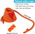 X XBEN Tug of War Rope with Flag for Kids, Teens, and Adults, Soft Cotton Rope for Team Building Activities