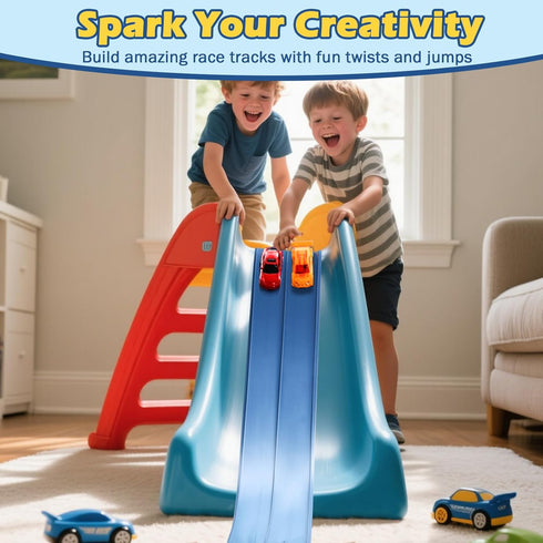 15 Set 3+, 1/64th Flex Tracks Ft Starter Flexible Race Track for Kids Flexible Car Track Race Car Ramp Track Compatible