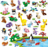 INSOON 30 Packs Animal Party Favors for Kids, 810 PCS Mini Animal