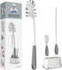 MR.SIGA Water Bottle Brush Cleaning Set with Storage Holder, Cleaning Brushes for