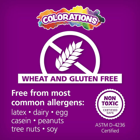 Pack 14 (5 oz Set, Pack Colorations Wheat & Gluten Free Dough Variety - Colors Each) | Non-Toxic, Play Dough, Bulk