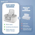 Jool Baby TinyBums Wipe Warmer & Dispenser with LED Light - Gray