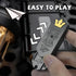 Plane Fidget Slider, Aluminum Mechanical Fidget Slider EDC Fidget Toys Adults Stress Relief Toy Gadgets for Men