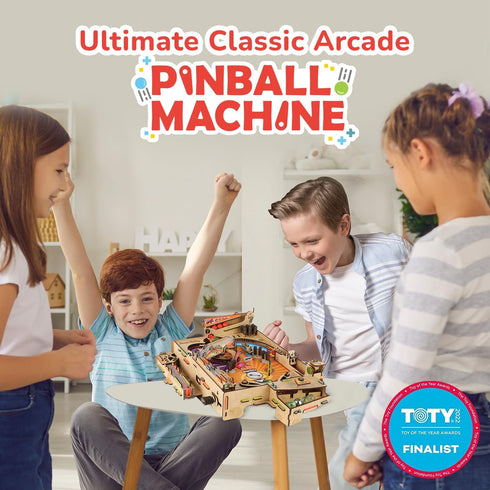 8-14 Smartivity DIY Pinball Machine for Kids Years Old | Global Award Winning Arcade Game | Build Your Own Pinball I