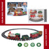 Set Sets 11.5 Playset Classic Christmas Train with Lights and Sounds Railway Tracks Battery Operated Train Toy Models