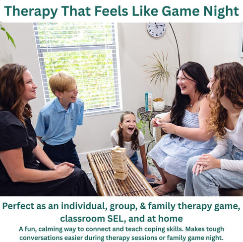 Coping Builder - Coping Skills Games for Kids & Teens, SEL Tool for Elementary Students, Counseling & Therapy Game