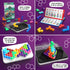 SmartGames IQ Six Pro Travel Game - Skill-Building Brain Teaser for Kids and Adults, 120 Challenges