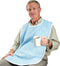 Wearever 100% Cotton Terry Adult Bib - Meal Time Spill Protector for