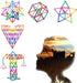 Veatree 160pcs Magnetic Building Blocks Toys, 2.3" Magnetic Sticks and Non-Magnetic Balls, 3D STEM Toys with Bag