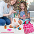 Linkyloop Set Playset set 3+ Baby Doll Accessories Magic Bottle - Doll Feeding Pretend with Disappearing Milk & Juice
