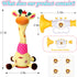 60 Say,Tummy Vodolo Talking Singing Dancing Giraffe Toy with Children's Song,Recharged Interactive Giraffe Plush