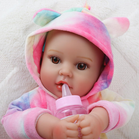 18 inch 3 4 5 6 7 8+ GOAROY Lifelike Baby Dolls Girl, Large Realistic Sweet Soft Body Baby Doll Real Life Baby Dolls
