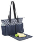 Baby Boom 4Piece Set, Ivy Tote Diaper Bag Navy, One Size