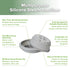 Haakaa Multipurpose Silicone Microwave Bottle Sterilizer & Steamer Reusable Collapsible Microwave Sterilizer for Baby
