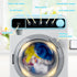 Playset Set Kids Toy Washing Machine, Realistic Pretend Play Appliance for Girls, Interactive Toy Dollhouse Furniture
