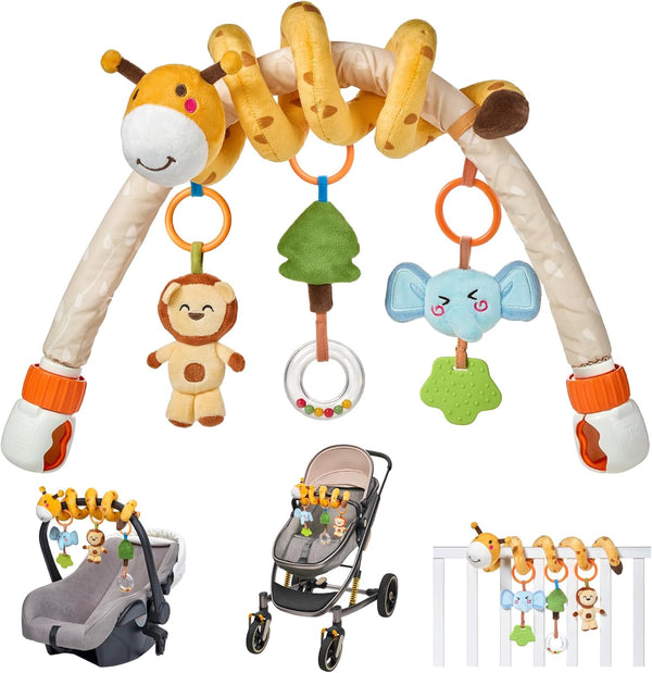 TUMAMA Baby Stroller Arch Toy,Portable Baby Mobile for Bassinet,Car Seat Crib Accessories