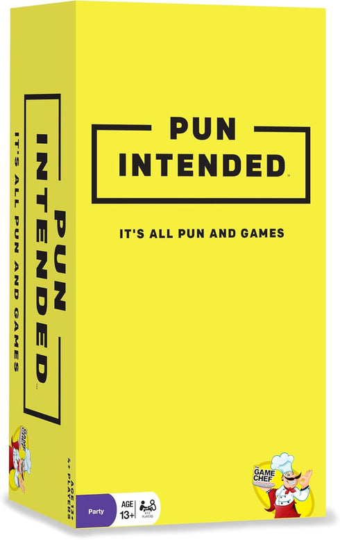 Pun Intended Party Game - Hilarious Card Game for Pun Lovers, Perfect for Game Night with Friends
