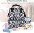 TZTTZT Backpack, Mommy Black white Zebra print Diaper Bag Toddler Baby Girl Boy Diaper Bag for Mom Dad, Bags Travel