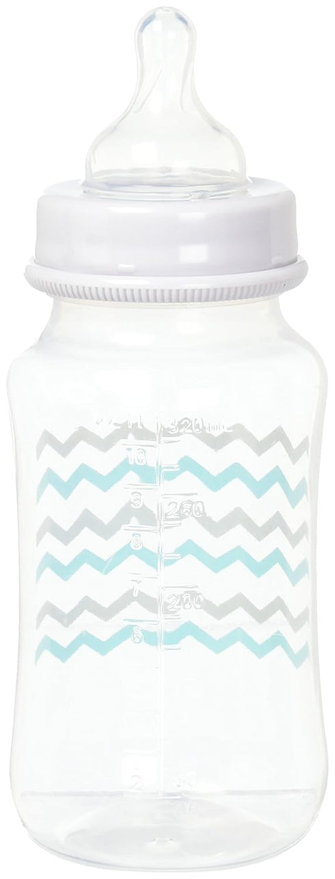 2 Piece Wide Bottle Elephant Zigzag - Teal/Grey