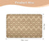 siphylline 52" 34" Brown Retro Lions Minimalist Extra Large Resuable Changing Pad Covers Waterproof Washable Potty