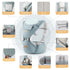SNOOZYNEST 6-in-1 7-33 Baby Carrier Newborn to Toddler with Hip Seat, Soft Ergonomic All Positions Infant Carrier Ib