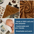Western Baby Blanket, Cowboy Minky Blankets for Boys Girls, Nursery Room Decor, Soft Warm Lightweight Nursery Bed