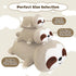 Finebee Boys(13.8" 1.6Lbs) Weighted Sloth Stuffed Animals, Cute Weighted Sloth Plush, Soft Stuffed Weighted Plushie