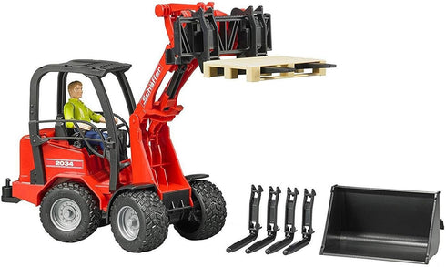 02191 2630 Bruder Schaeffer Compact Loader with Figure & Accessories Vehicle