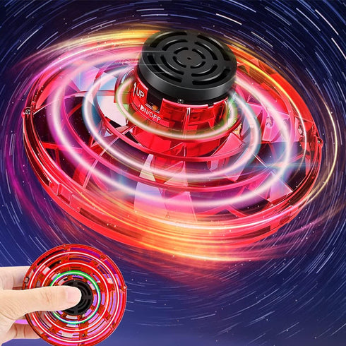 Flying Spinner Mini UFO Drone, iFly Hand Controlled Boomerang Drone for Boys & Girls Ages 8+