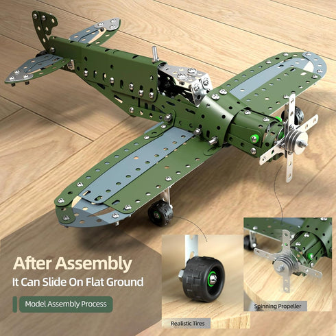 WATUDOU 8-12-16, 8 9 10 11 12 Model Airplane STEM Building Projects Toys - DIY Building STEM Projects Toys for Kids