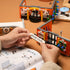 Sets 8-14 1683 ENJBRICK Flowers City Jazz Club Building for Adutls, Architecture House Building Kit for Boys and Girls