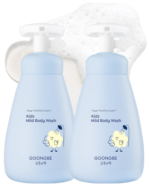 GOONGBE Kids' Mild Body Wash - Korean Kids Body Cleanser - Hydrating