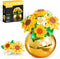 Sunflower Building Set for Adult, 632PCS Flower Bouquet Botanical Collection Building Block