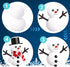 12 Pack BANBBUR Christmas Stocking Stuffers for Kids,Christmas Crafts for Kids,Modeling Clay DIY Build a Snowman Crafts