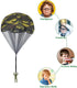 10&12&15 Pcs Parachute Toy, Camo Parachute Men Toy for Outdoor Flying Gifts, Tangle Free Throwing Hand Toy