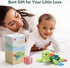 6 1 Tummy Turtle Baby Sensory Toy, in Montessori Time Texture Toys, Flip Scales & Multi-Textured Belly & Rattle